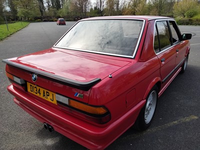 Lot 52 - 1987 BMW M535i