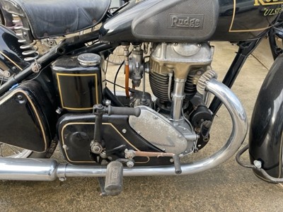 Lot 218 - 1938 RUDGE ULSTER BRONZE HEAD MOTORCYCLE