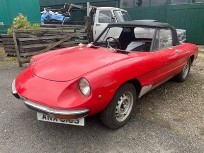 Lot 500 - 1978 ALFA ROMEO 2000 SPIDER VELOCE