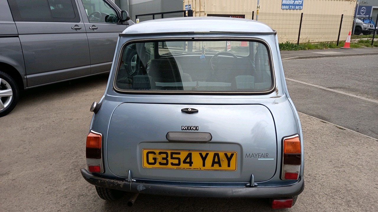 Lot 320 - 1989 ROVER MINI MAYFAIR