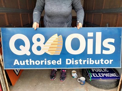 Lot 1 - Q8 OILS SIGN