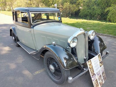Lot 378 - 1933 ROVER 12 COUPE