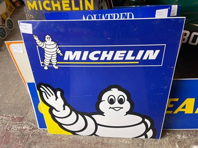 Lot 439 - LARGE SQUARE MICHELIN MAN SIGN