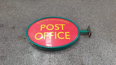 Lot 582 - POST OFFICE SIGN