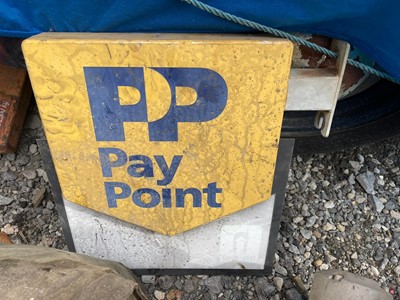 Lot 586 - PAY POINT SIGN