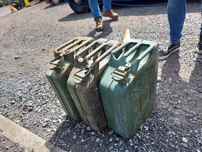 Lot 556 - 3 JERRY CANS