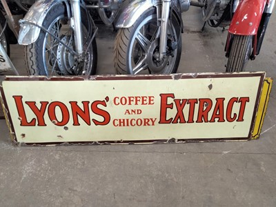 Lot 381 - LYONS EXTRACT SIGN