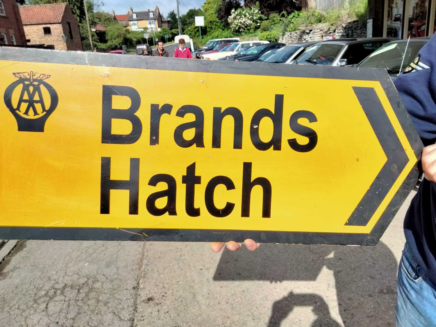 Lot 71 Aa Brands Hatch Sign