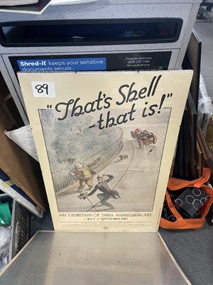 Lot 89 - THAT'S SHELL POSTER