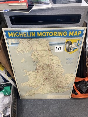 Lot 91 - MICHELIN TIN MAP