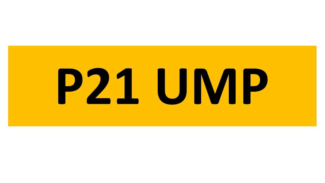 Lot 86 - REGISTRATION ON RETENTION - P21 UMP