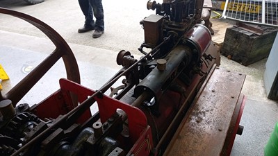Lot 115 - STEAM TRACTION ENGINE 1 1/2 INCH SCALE