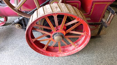 Lot 115 - STEAM TRACTION ENGINE 1 1/2 INCH SCALE