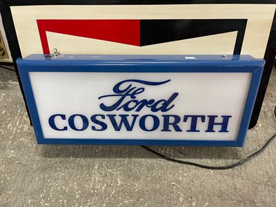 Lot 4 - FORD COSWORTH LIGHT UP SIGN