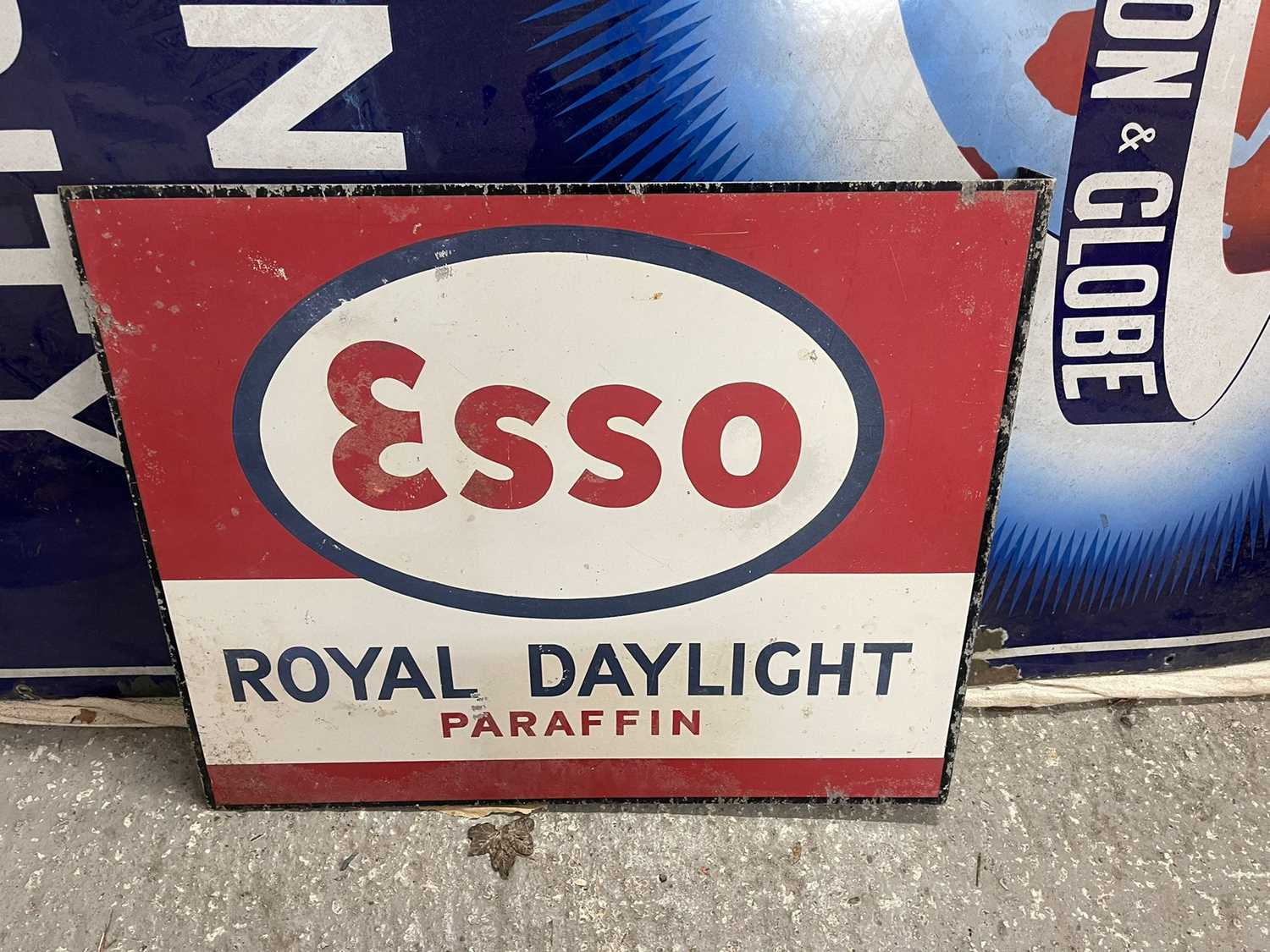 Lot 229 - ESSO DOUBLE-SIDED PARAFFIN