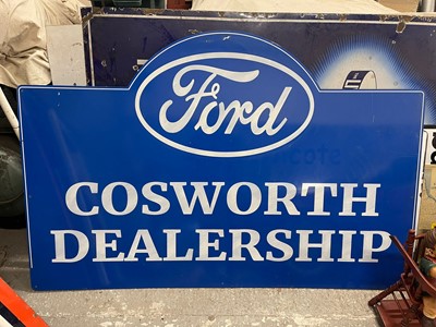 Lot 231 - LARGE FORD COSWORTH SIGN