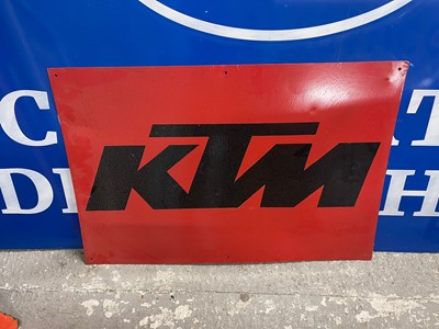 Lot 259 - KTM RED SIGN