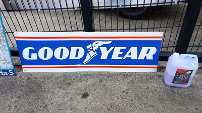 Lot 336 - GOODYEAR LARGE SIGN