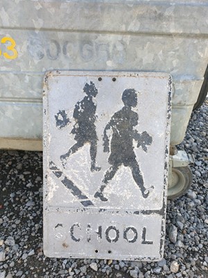 Lot 441 - SCHOOL SIGN