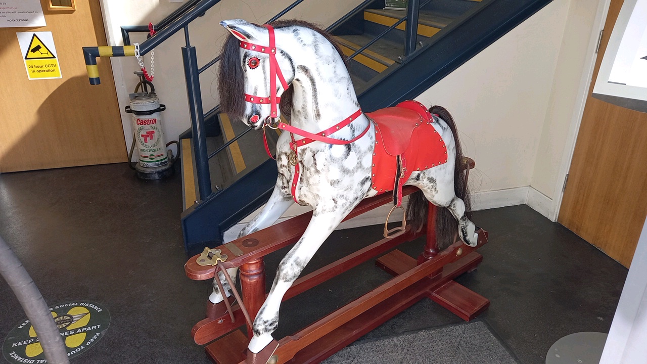 Lot 197 ROCKING HORSE