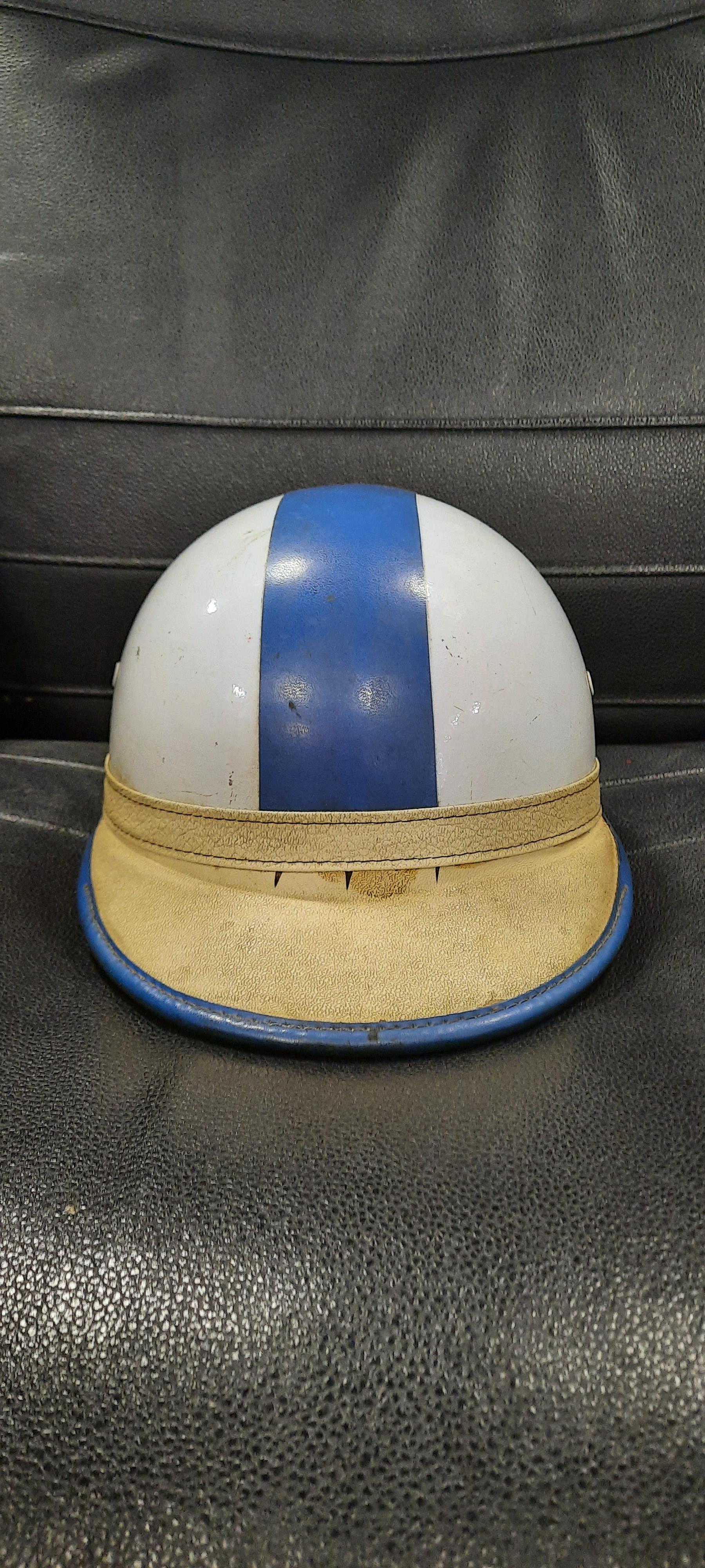 Lot 11 - GEORGE ROPER STYLE MOTORCYCLE HELMET - ALL