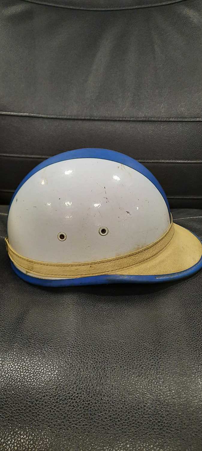 Lot 11 - GEORGE ROPER STYLE MOTORCYCLE HELMET - ALL