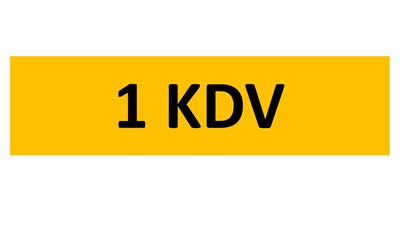Lot 161 - REGISTRATION ON RETENTION - 1 KDV