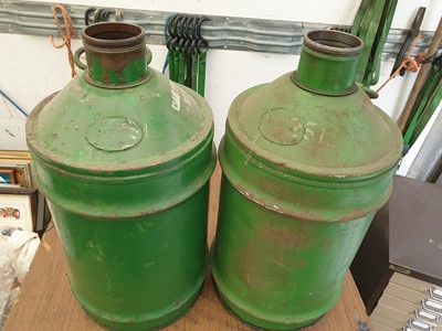 Lot 526 - 2 X GREEN CANS
