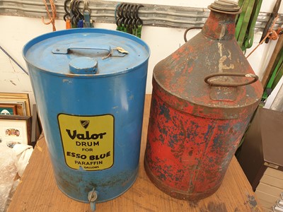 Lot 529 - 2 X METAL CANS