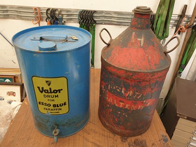 Lot 529 - 2 X METAL CANS