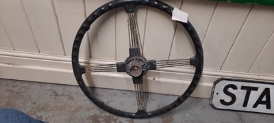 Lot 600 - STEERING WHEEL