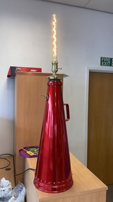 Lot 209 - FIRE EXTINGUISHER LAMP