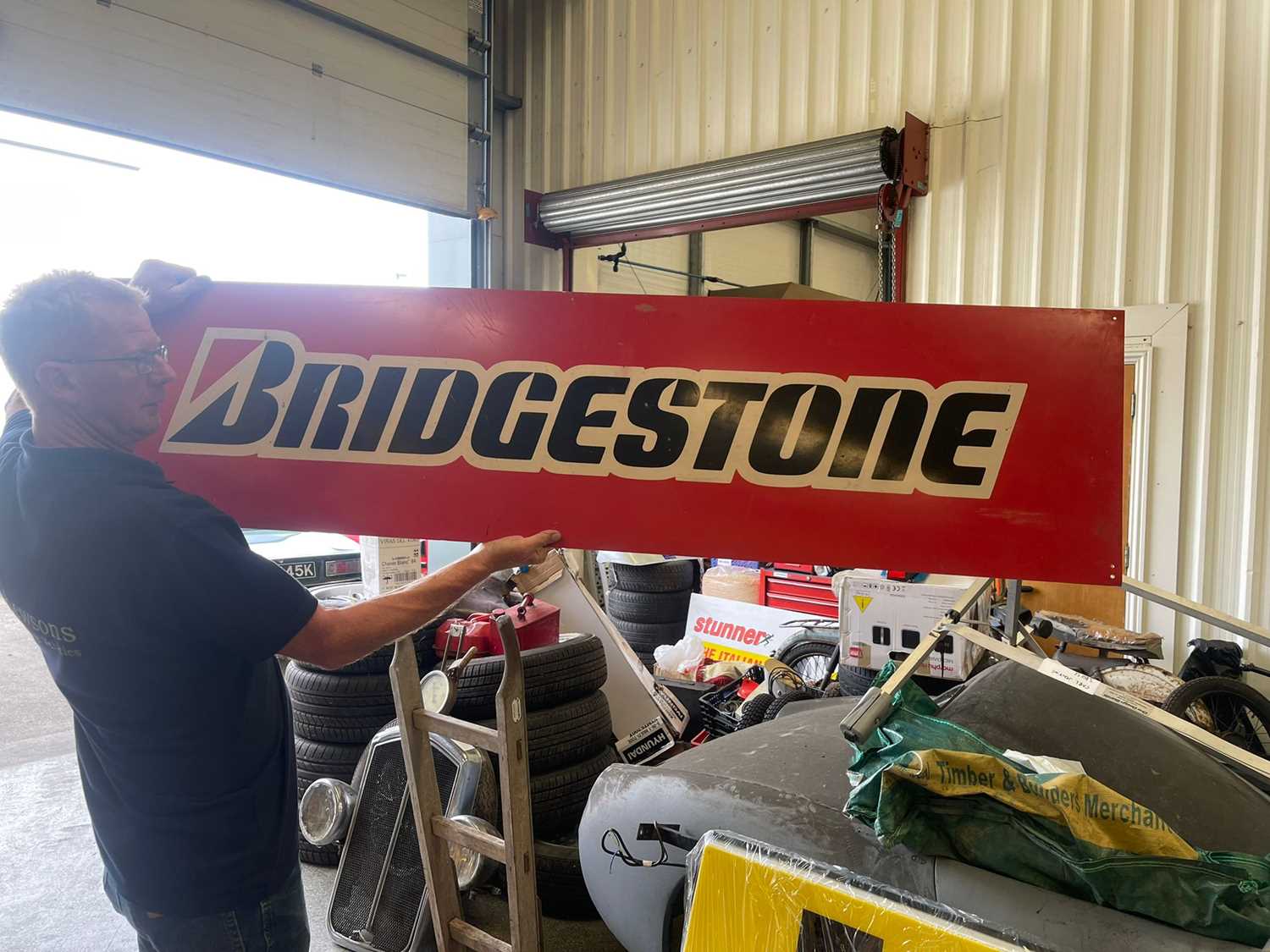 Lot 286 - BRIDGESTONE SIGN