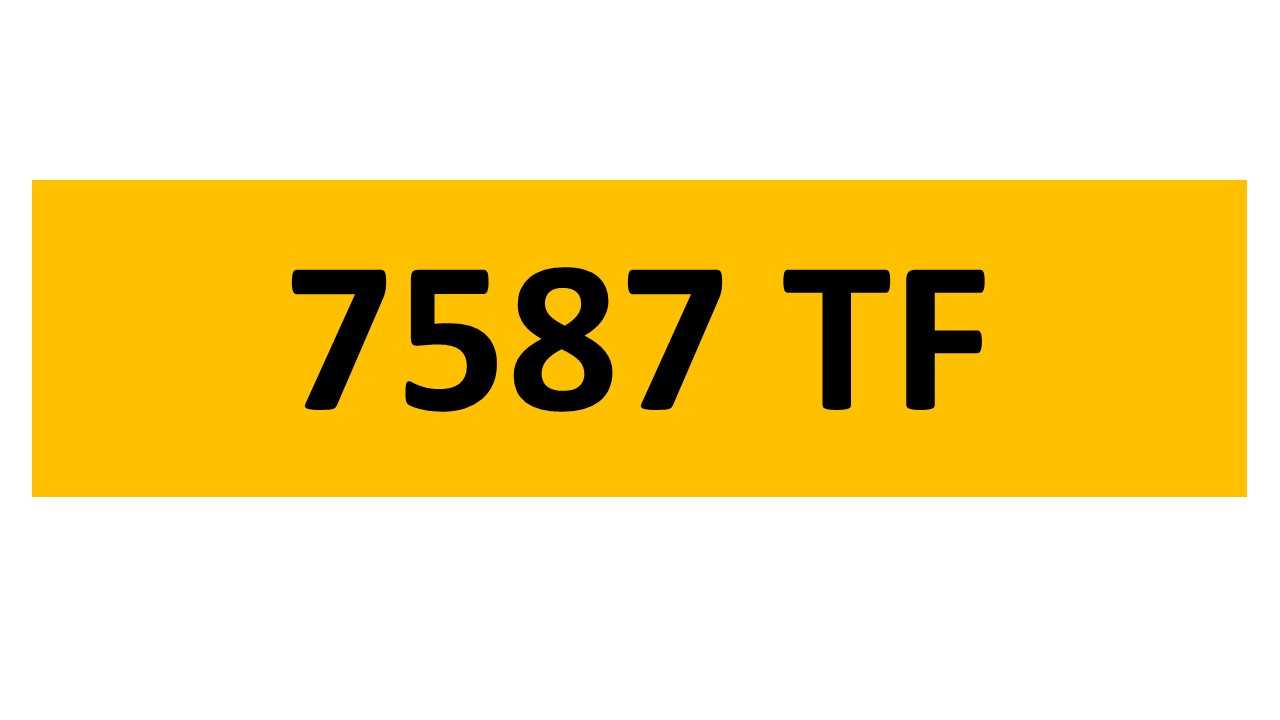 7587 Lot 281 - REGISTRATION ON RETENTION - 7587 TF