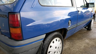 Lot 278 - 1992 VAUXHALL NOVA MERIT PLUS