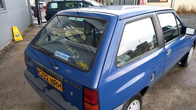 Lot 278 - 1992 VAUXHALL NOVA MERIT PLUS