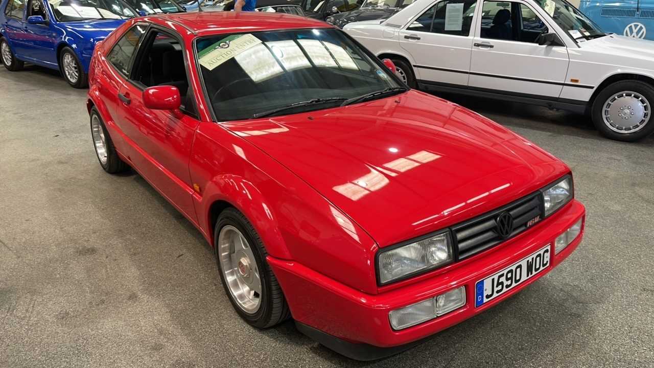 Lot 485 - 1992 VOLKSWAGEN CORRADO 16V