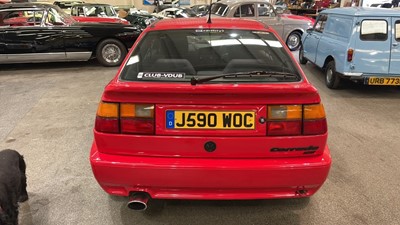 Lot 485 - 1992 VOLKSWAGEN CORRADO 16V