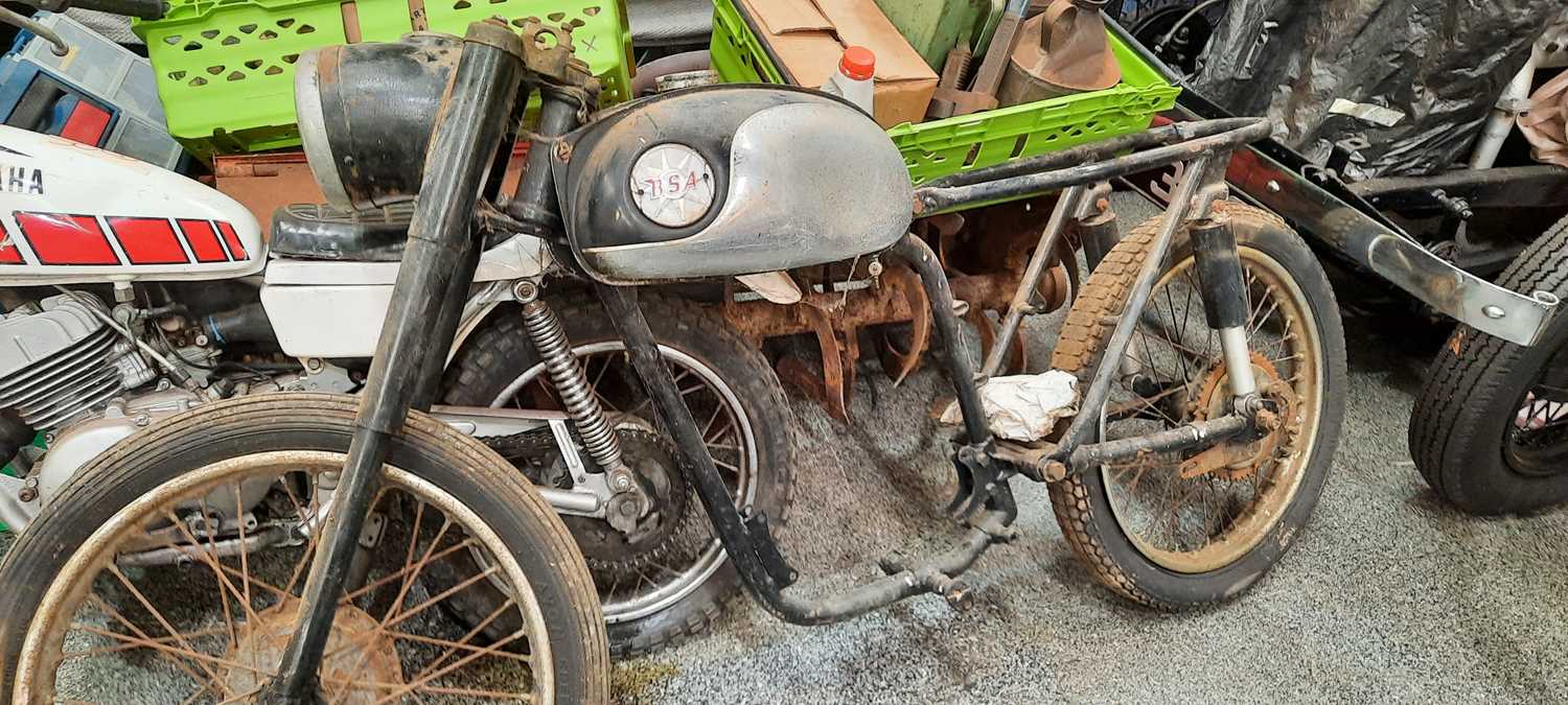 Lot 313 - BSA BANTAM FRAME ONLY