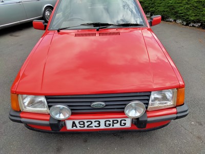 Lot 325 - 1984 FORD ESCORT XR3i