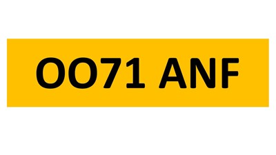 Lot 568 - REGISTRATION ON RETENTION - OO71 ANF