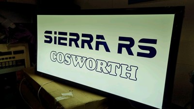 Lot 459 - SIERRA RS COSWORTH LIGHTBOX