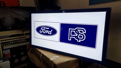 Lot 466 - FORD RS LIGHTBOX