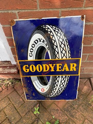 Lot 529 - GOODYEAR TYRE SIGN