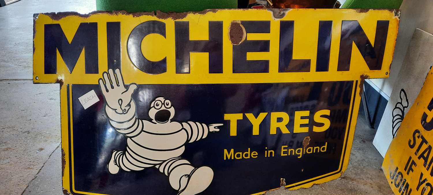 Lot 46 - MICHELIN TYRES SIGN