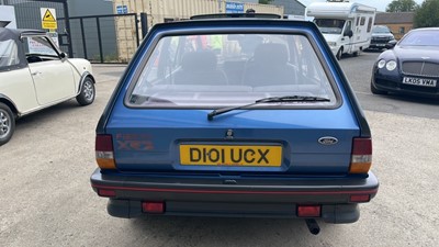 Lot 596 - 1986 FORD FIESTA XR2