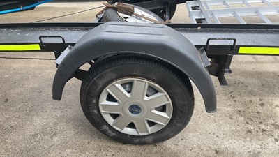 Lot 599 - SINGLE AXLE TRAILER