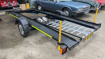 Lot 599 - SINGLE AXLE TRAILER