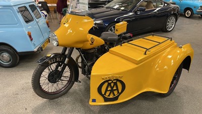 Lot 605 - 1961 BSA COMBINATION M21 AA BIKE & SIDECAR