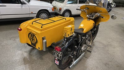 Lot 605 - 1961 BSA COMBINATION M21 AA BIKE & SIDECAR